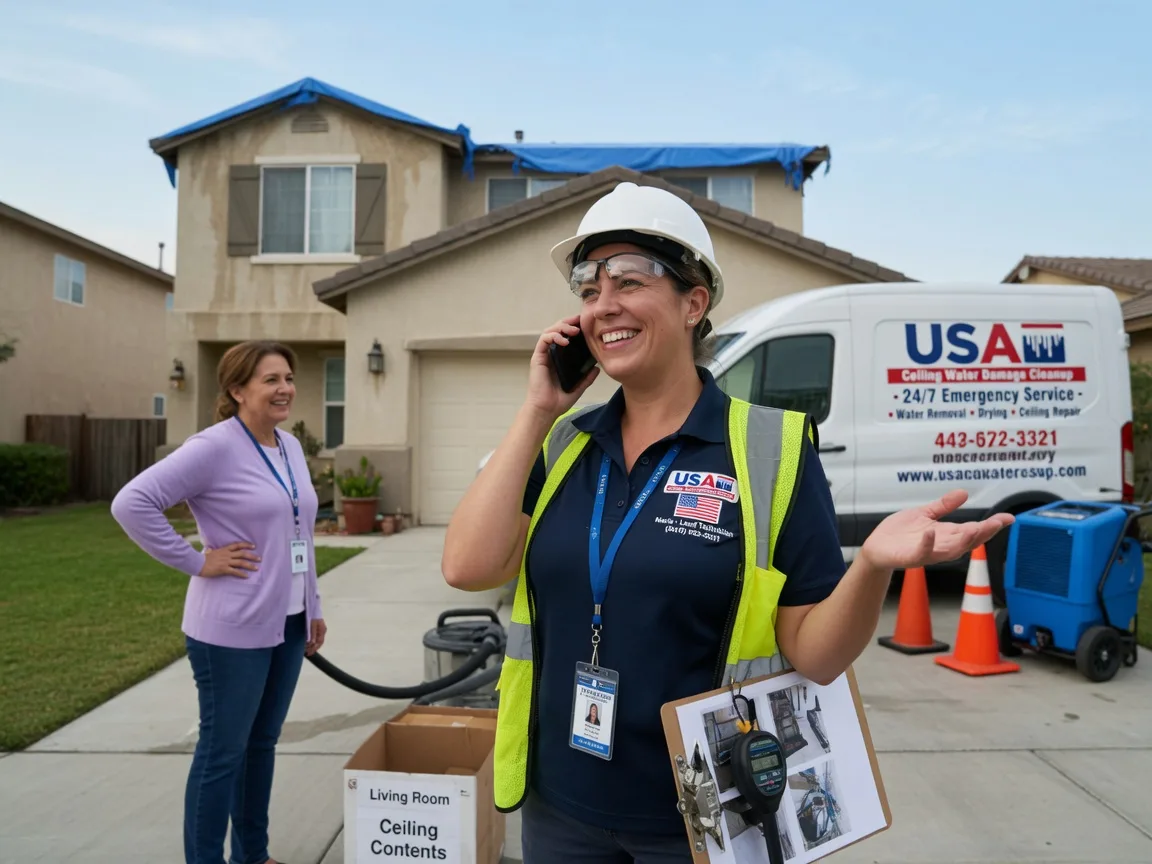 Ceiling Water Damage Restoration Midland City, AL FAQs