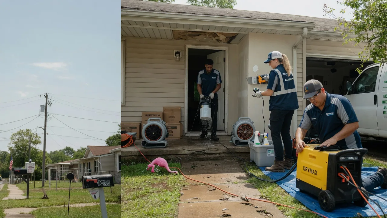 Storm Damage Water Removal in Midland City, AL near me